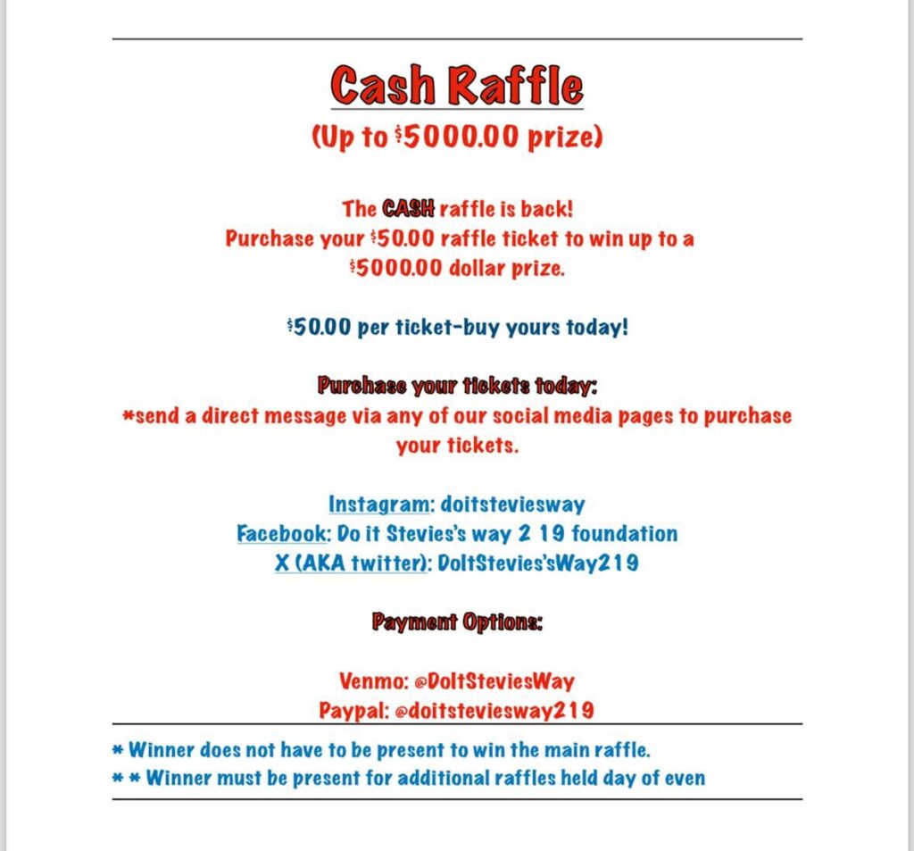 Cash Raffle 